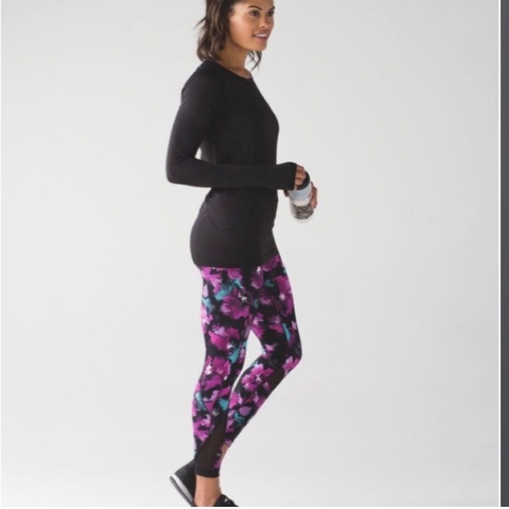 Lululemon Inspire Tight II Leggings in Midnight Bloom